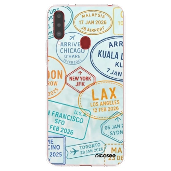 Picasee husă transparentă din silicon pentru Samsung Galaxy A20s - PASSPORT EDITION