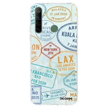 Picasee husă transparentă din silicon pentru Realme 6i - PASSPORT EDITION