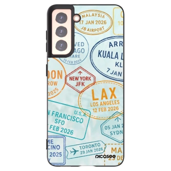 Picasee husă neagră din silicon pentru Samsung Galaxy S21 5G G991B - PASSPORT EDITION