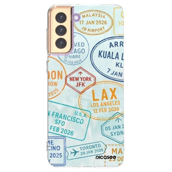 Picasee husă transparentă din silicon pentru Samsung Galaxy S21+ 5G G996F - PASSPORT EDITION