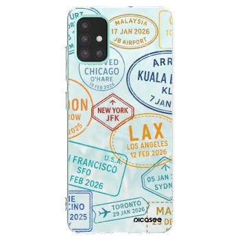 Picasee husă transparentă din silicon pentru Samsung Galaxy M31s - PASSPORT EDITION