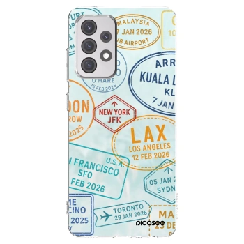 Picasee husă transparentă din silicon pentru Samsung Galaxy A52 5G A525F - PASSPORT EDITION