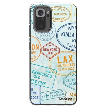 Picasee husă transparentă din silicon pentru Xiaomi Redmi Note 10S - PASSPORT EDITION