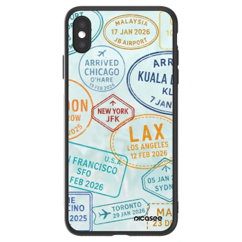 Picasee ULTIMATE CASE pentru Apple iPhone XS Max - PASSPORT EDITION