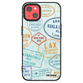 Picasee husă neagră din silicon pentru Apple iPhone 13 - PASSPORT EDITION