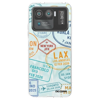 Picasee husă transparentă din silicon pentru Xiaomi Mi 11 Ultra - PASSPORT EDITION