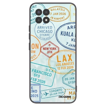 Picasee husă neagră din silicon pentru Realme 8i - PASSPORT EDITION