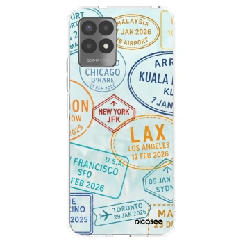 Picasee husă transparentă din silicon pentru Realme 8i - PASSPORT EDITION