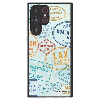 Picasee ULTIMATE CASE pentru Samsung Galaxy S22 Ultra 5G - PASSPORT EDITION