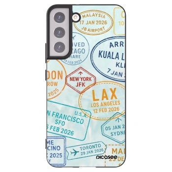 Picasee husă neagră din silicon pentru Samsung Galaxy S22+ 5G - PASSPORT EDITION