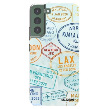 Picasee husă transparentă din silicon pentru Samsung Galaxy S22+ 5G - PASSPORT EDITION