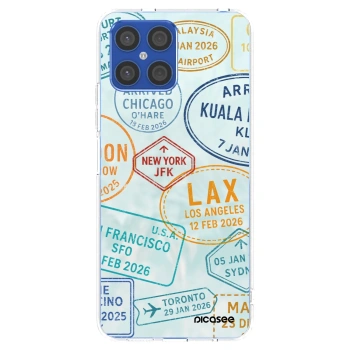 Picasee husă transparentă din silicon pentru Honor X8 4G - PASSPORT EDITION