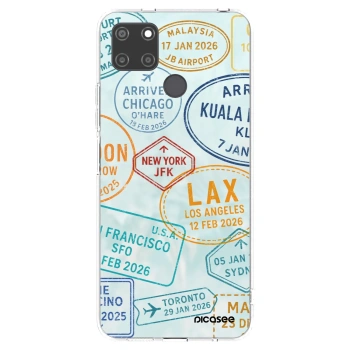 Picasee husă transparentă din silicon pentru Realme C21Y - PASSPORT EDITION
