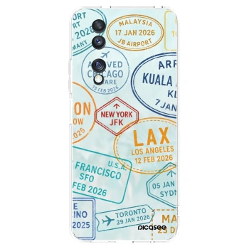 Picasee husă transparentă din silicon pentru Honor 70 - PASSPORT EDITION