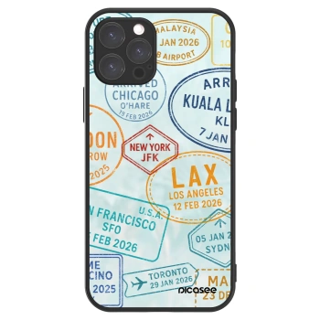 Picasee ULTIMATE CASE MagSafe pentru Apple iPhone 12 Pro - PASSPORT EDITION