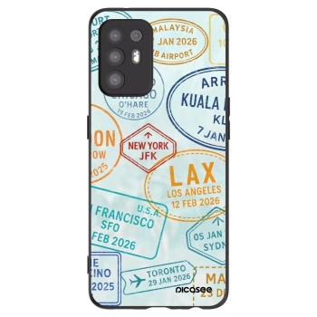 Picasee husă neagră din silicon pentru OPPO A94 5G - PASSPORT EDITION