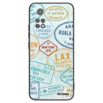 Picasee husă neagră din silicon pentru Xiaomi Redmi Note 11S 5G - PASSPORT EDITION