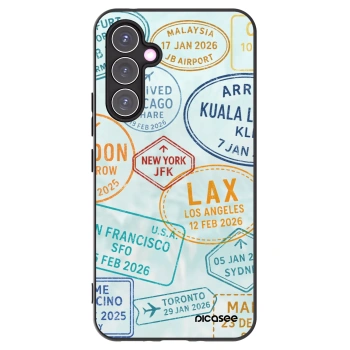 Picasee husă neagră din silicon pentru Samsung Galaxy A54 5G A546B - PASSPORT EDITION
