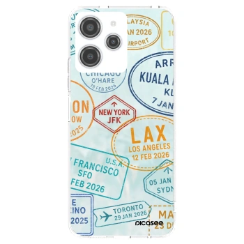 Picasee husă transparentă din silicon pentru Xiaomi Redmi 12 4G - PASSPORT EDITION