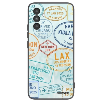 Picasee husă neagră din silicon pentru Samsung Galaxy A04s A047F - PASSPORT EDITION