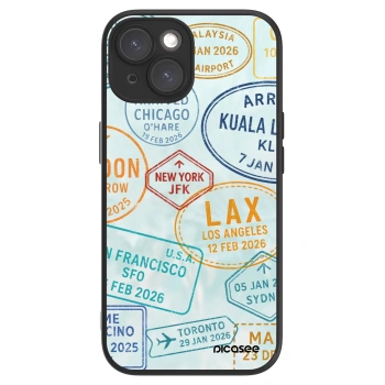 Picasee ULTIMATE CASE MagSafe pentru Apple iPhone 15 - PASSPORT EDITION