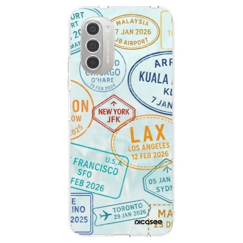 Picasee husă transparentă din silicon pentru Motorola Moto G51 - PASSPORT EDITION