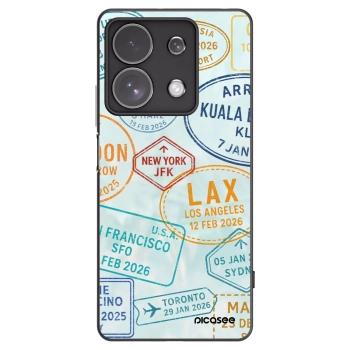 Picasee husă neagră din silicon pentru Xiaomi Redmi Note 13 Pro 4G - PASSPORT EDITION