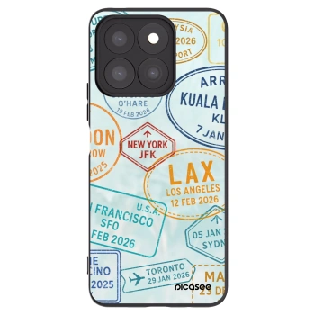 Picasee husă neagră din silicon pentru Honor X8b - PASSPORT EDITION