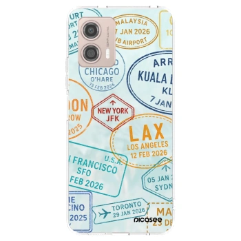 Picasee husă transparentă din silicon pentru Motorola Moto G53 5G - PASSPORT EDITION