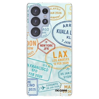 Picasee husă transparentă din silicon pentru Samsung Galaxy S25 Ultra 5G - PASSPORT EDITION