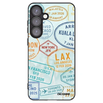 Picasee husă neagră din silicon pentru Samsung Galaxy S25+ 5G - PASSPORT EDITION