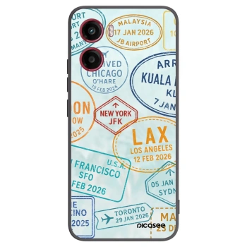 Picasee husă neagră din silicon pentru Motorola Moto G05 - PASSPORT EDITION