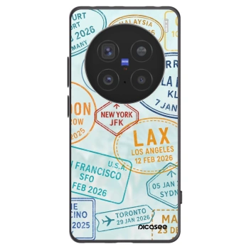Picasee husă neagră din silicon pentru Vivo X200 Pro - PASSPORT EDITION