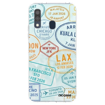 Picasee husă transparentă din silicon pentru Samsung Galaxy A40 A405F - PASSPORT EDITION