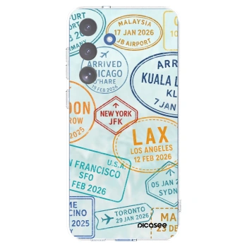 Picasee husă transparentă din silicon pentru Samsung Galaxy S25 FE 5G - PASSPORT EDITION