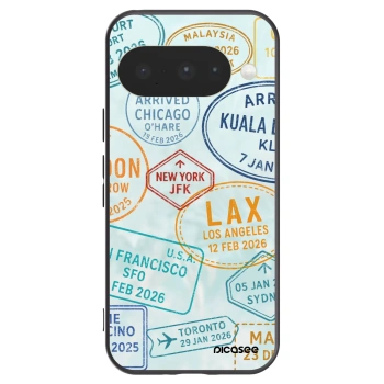 Picasee husă neagră din silicon pentru Google Pixel 10 - PASSPORT EDITION