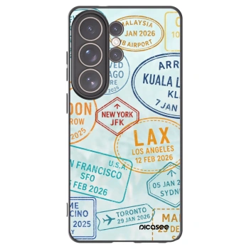 Picasee husă neagră din silicon pentru Samsung Galaxy S26 Ultra - PASSPORT EDITION