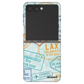 Picasee Fashion Case pentru Samsung Galaxy Z Flip7 5G - PASSPORT EDITION