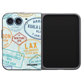 Picasee husă neagră din silicon pentru Apple iPhone Duo - PASSPORT EDITION