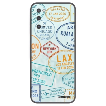 Picasee husă neagră din silicon pentru Samsung Galaxy S20 G980F - PASSPORT EDITION