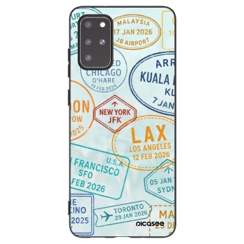 Picasee husă neagră din silicon pentru Samsung Galaxy S20+ G985F - PASSPORT EDITION