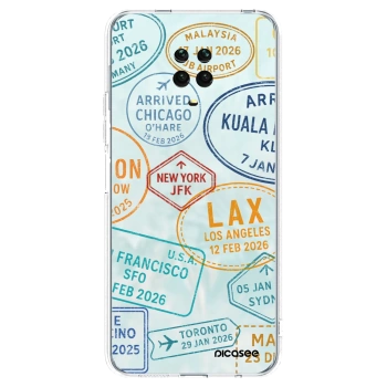Picasee husă transparentă din silicon pentru Xiaomi Redmi Note 9 Pro - PASSPORT EDITION