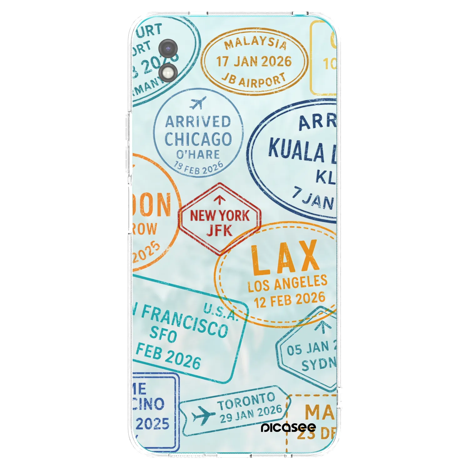 Picasee husă neagră din silicon pentru Xiaomi Redmi 9A - PASSPORT EDITION