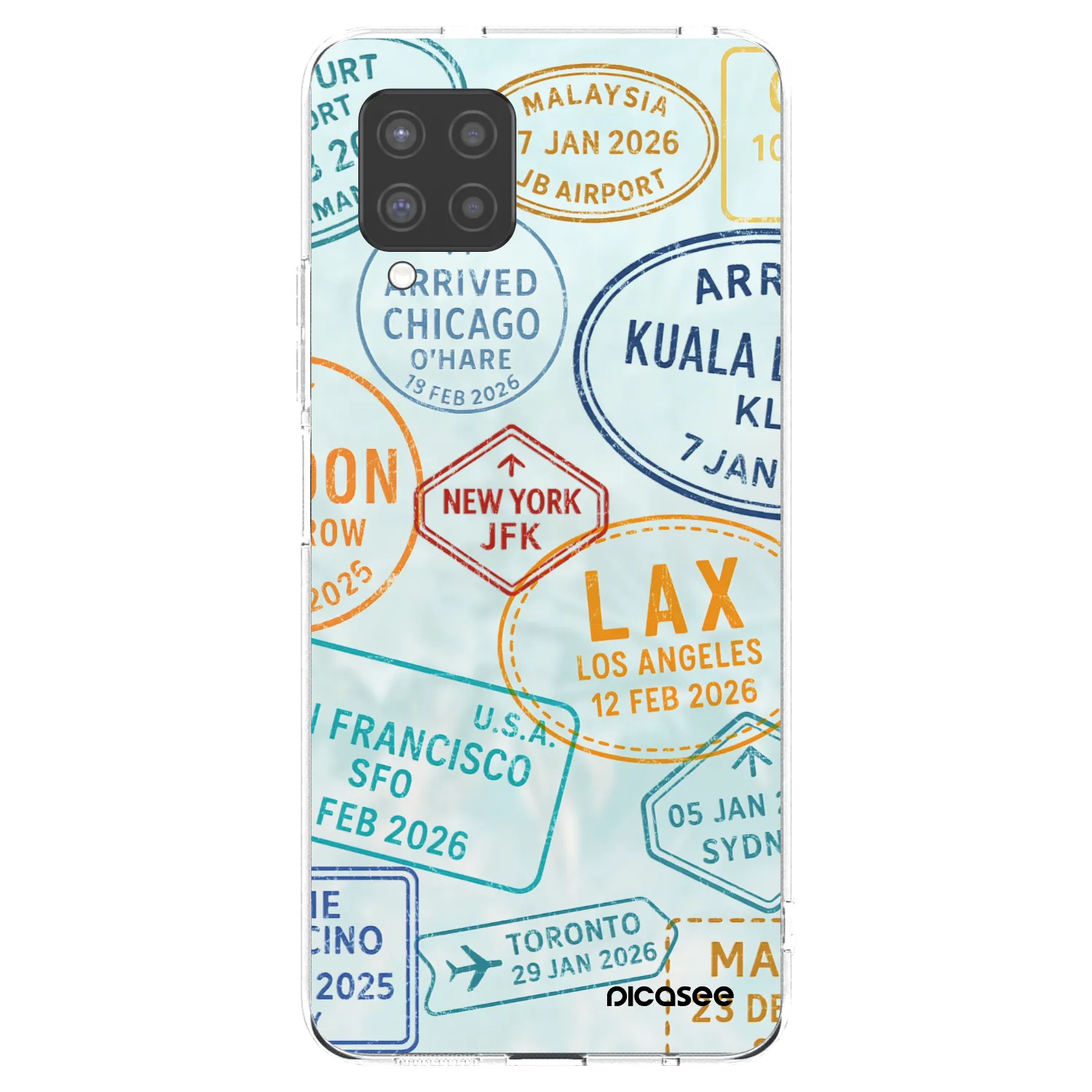 Picasee husă transparentă din silicon pentru Samsung Galaxy A42 A426B - PASSPORT EDITION