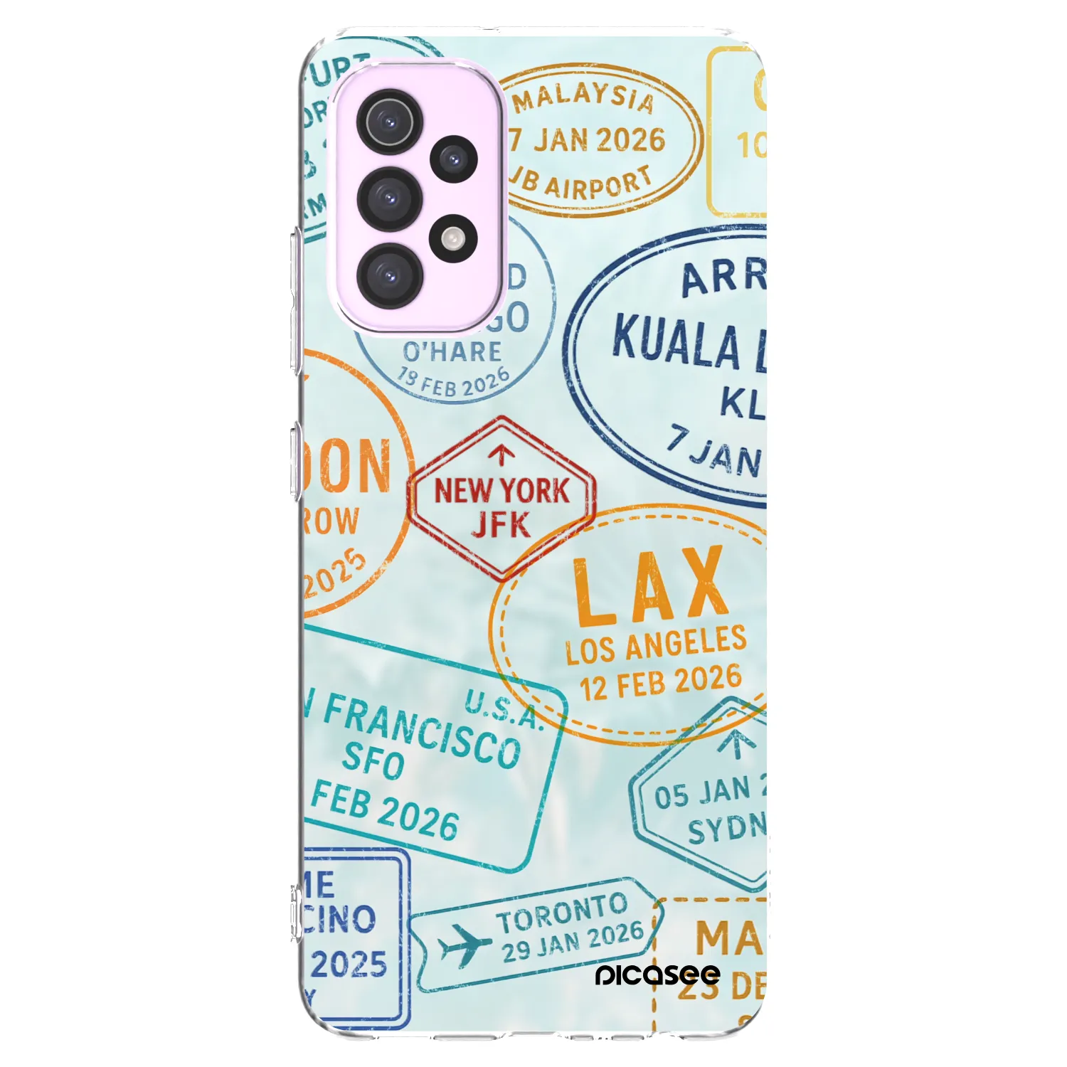 Picasee husă transparentă din silicon pentru Samsung Galaxy A32 5G A326B - PASSPORT EDITION