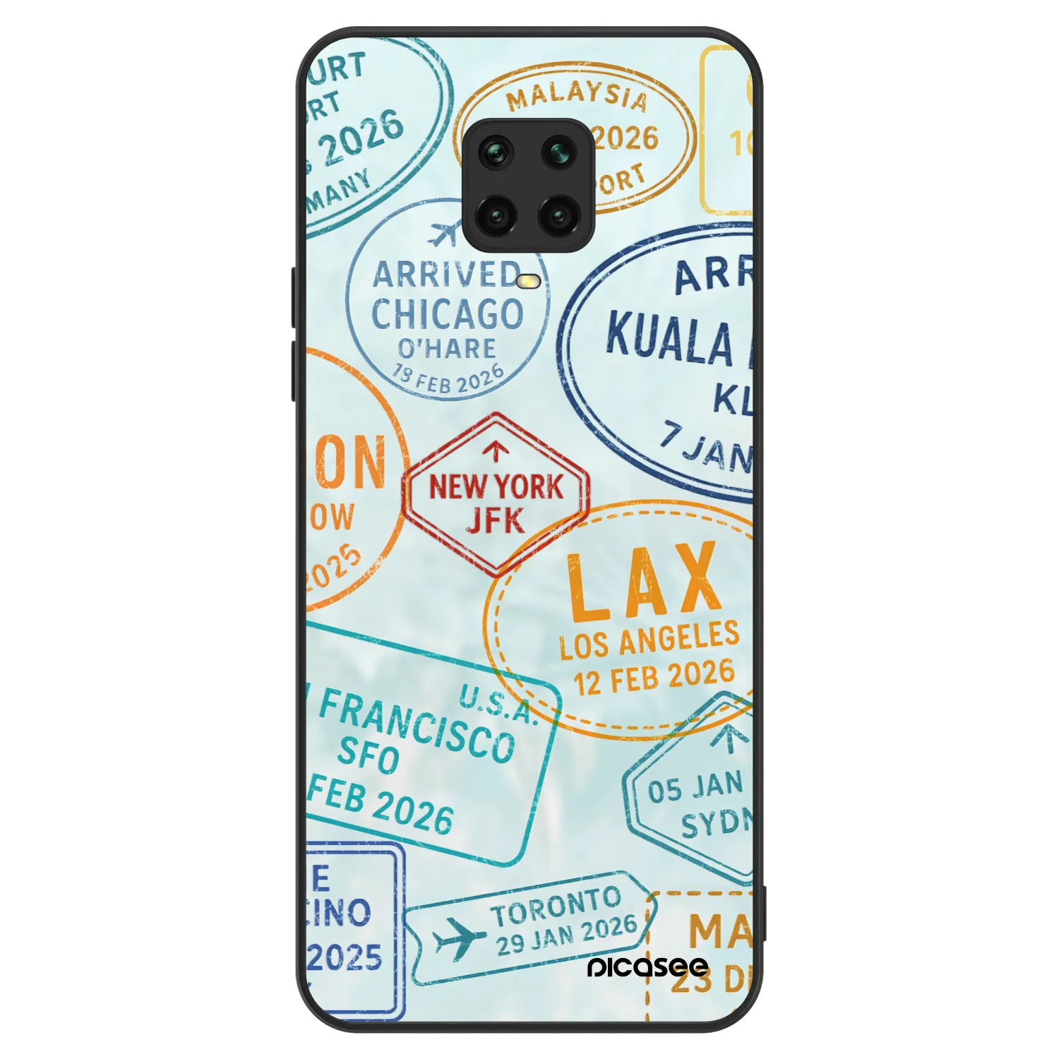 Picasee ULTIMATE CASE pentru Xiaomi Redmi Note 9 Pro - PASSPORT EDITION