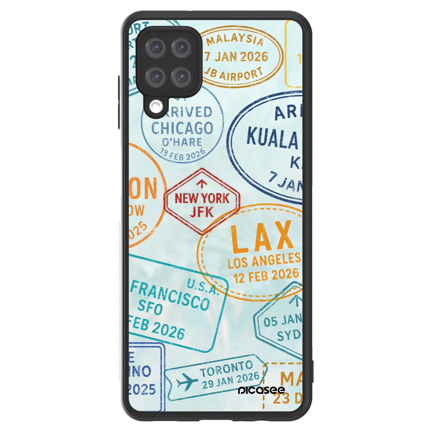 Picasee ULTIMATE CASE pentru Samsung Galaxy A12 A125F - PASSPORT EDITION