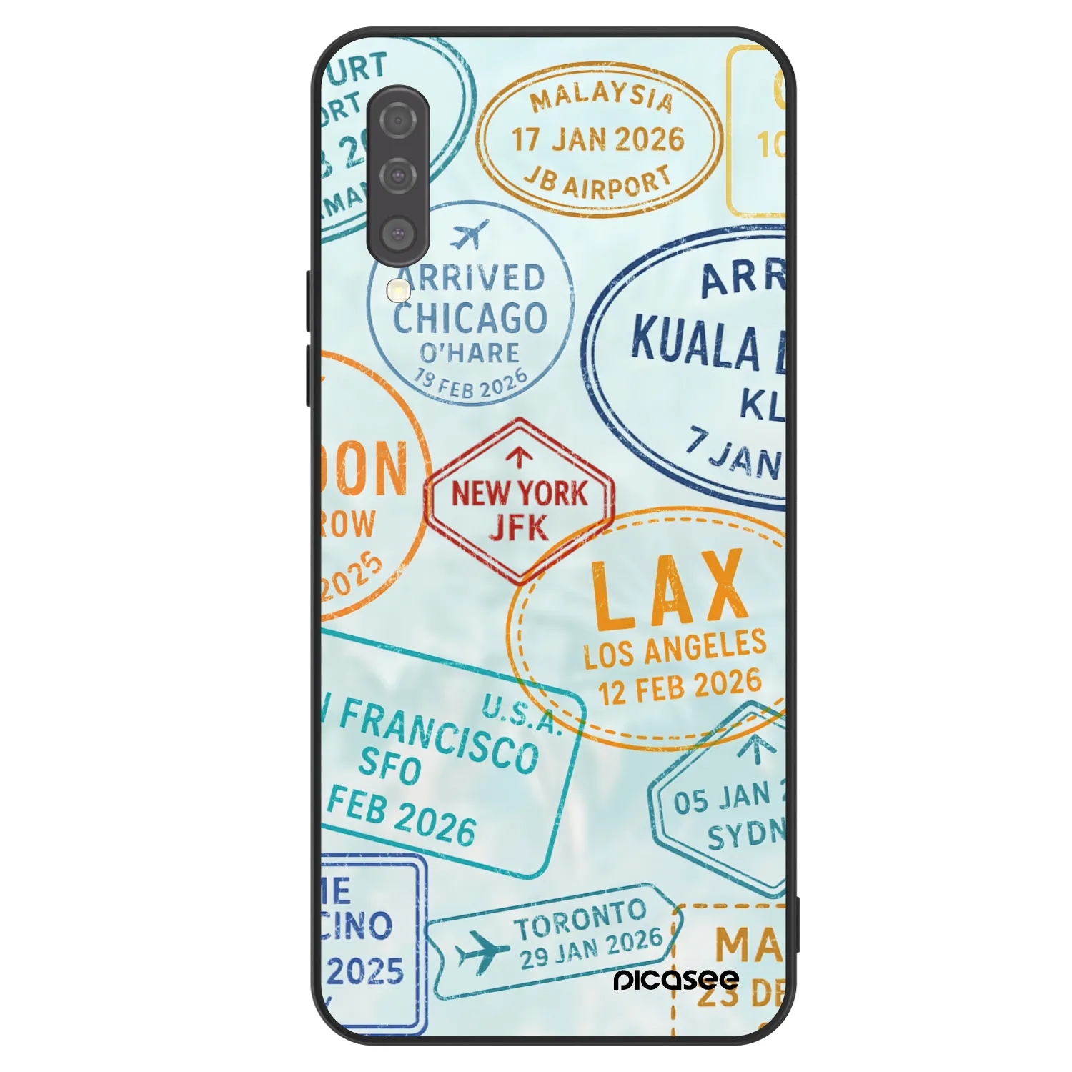 Picasee ULTIMATE CASE pentru Samsung Galaxy A50 A505F - PASSPORT EDITION