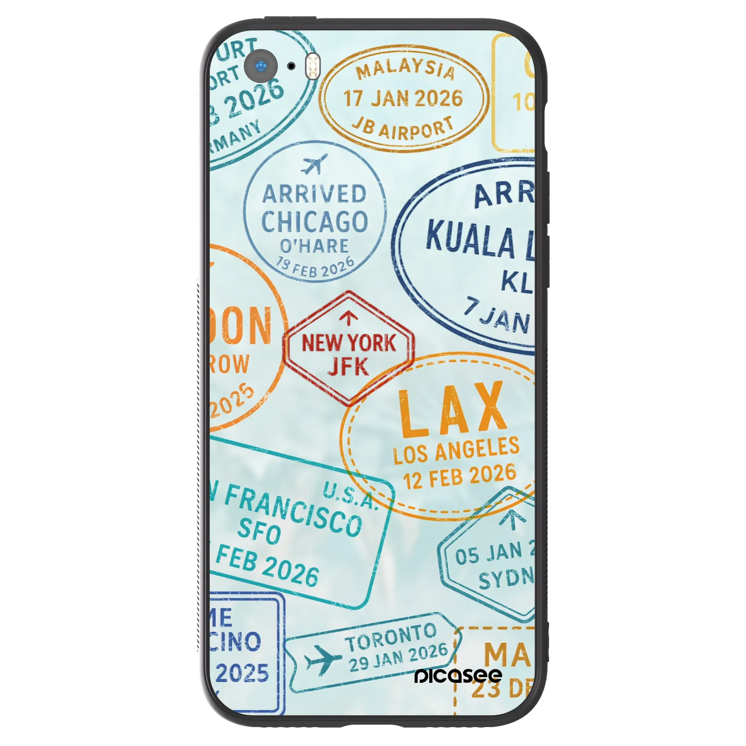 Picasee ULTIMATE CASE pentru Apple iPhone 5/5S/SE - PASSPORT EDITION