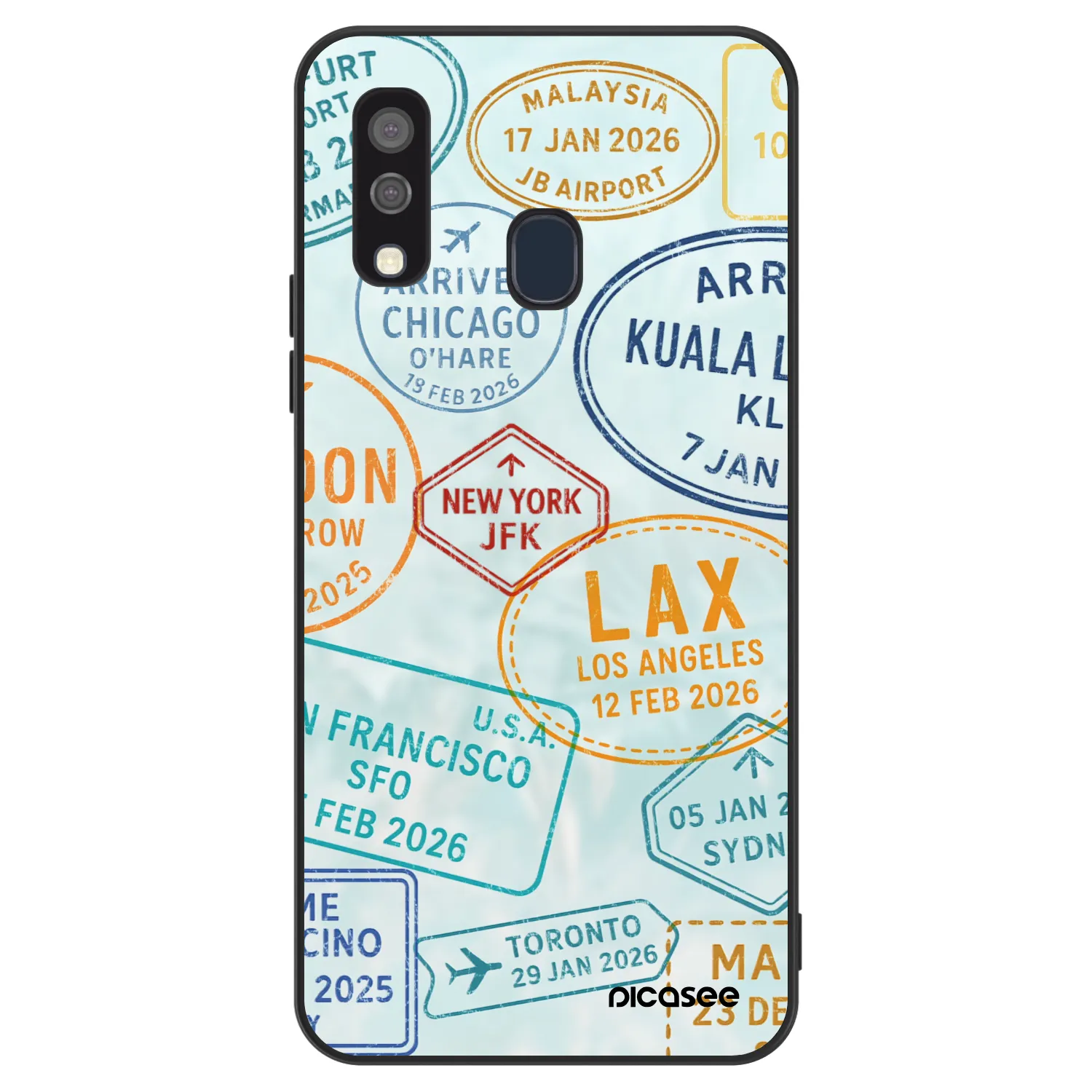 Picasee ULTIMATE CASE pentru Samsung Galaxy A40 A405F - PASSPORT EDITION